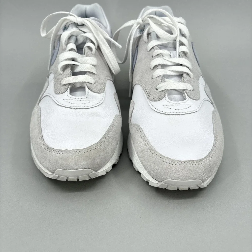 Nike Air Max Shoes By You Mens Size 10.5 White Customized Sneakers FQ8790-900